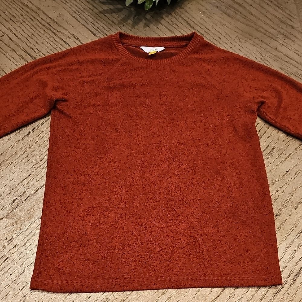 Rust Orange Sweater Size M 8-10